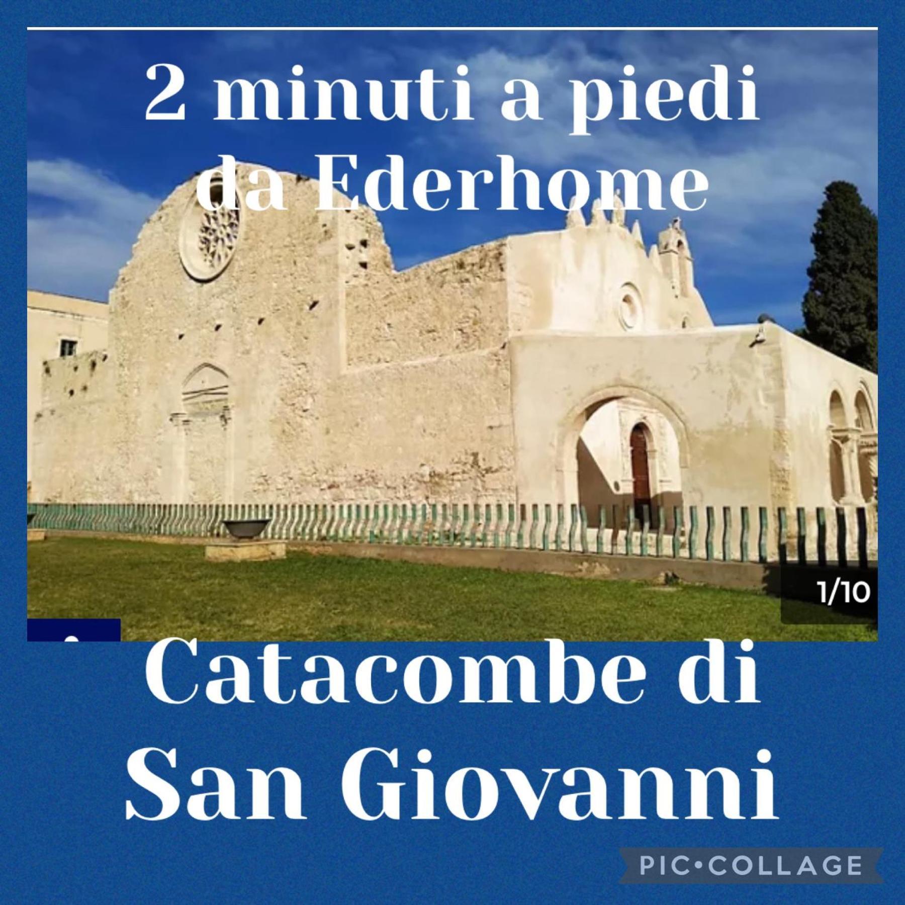 Eder Home A Un Passo Dal Teatro Greco Syracuse Bagian luar foto